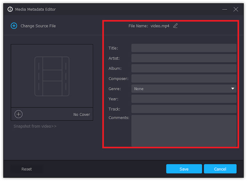 Modify Media File Parameters